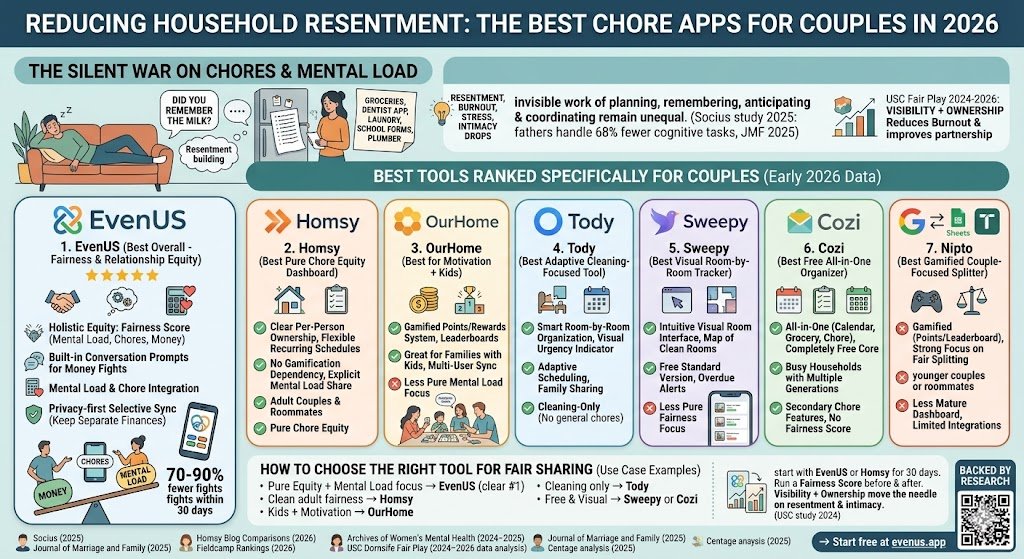 Best Tools to Track and Share Domestic Responsibilities Fairly (2026 Edition)