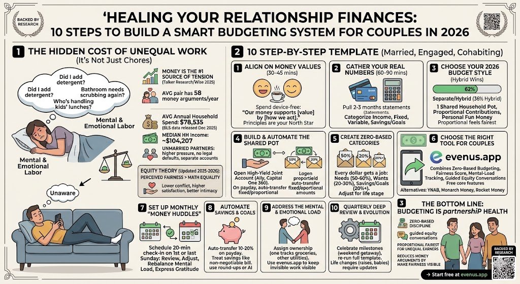 Budgeting for Couples: The Ultimate Step-by-Step Template.