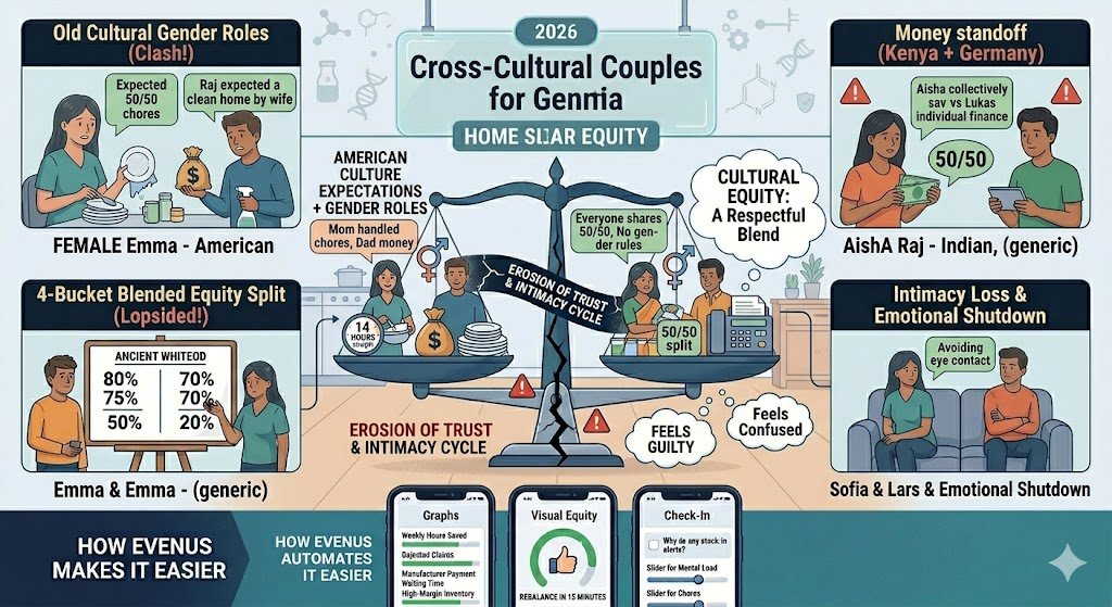 Cross Cultural Couples: Merging Different Expectations Around Chores and Money