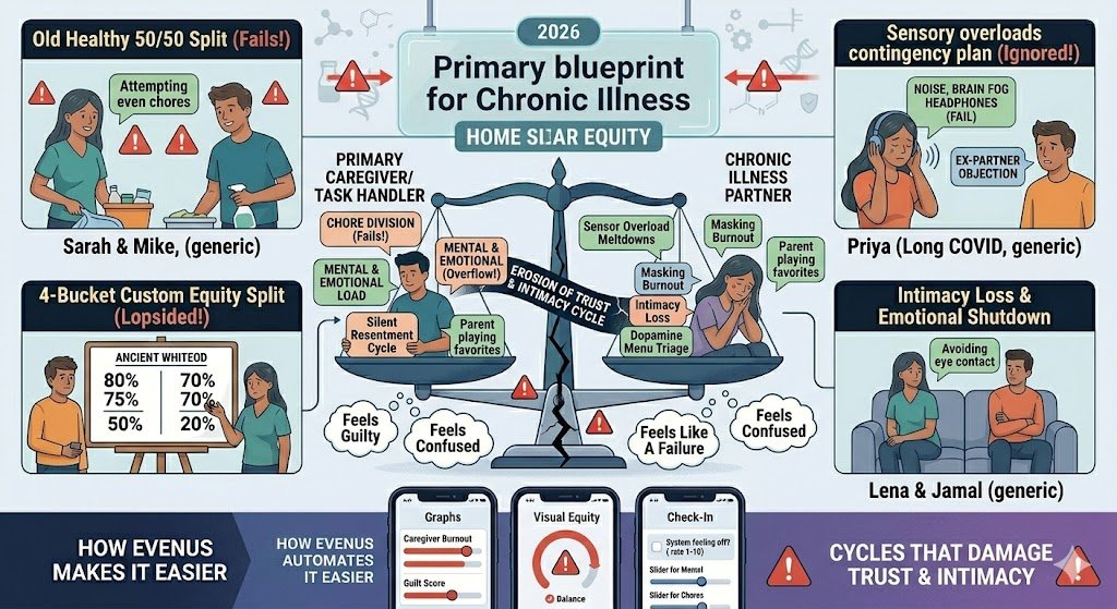 Household Management When One Partner Has a Chronic Illness