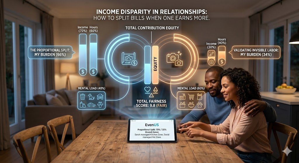 Income Disparity in Relationships