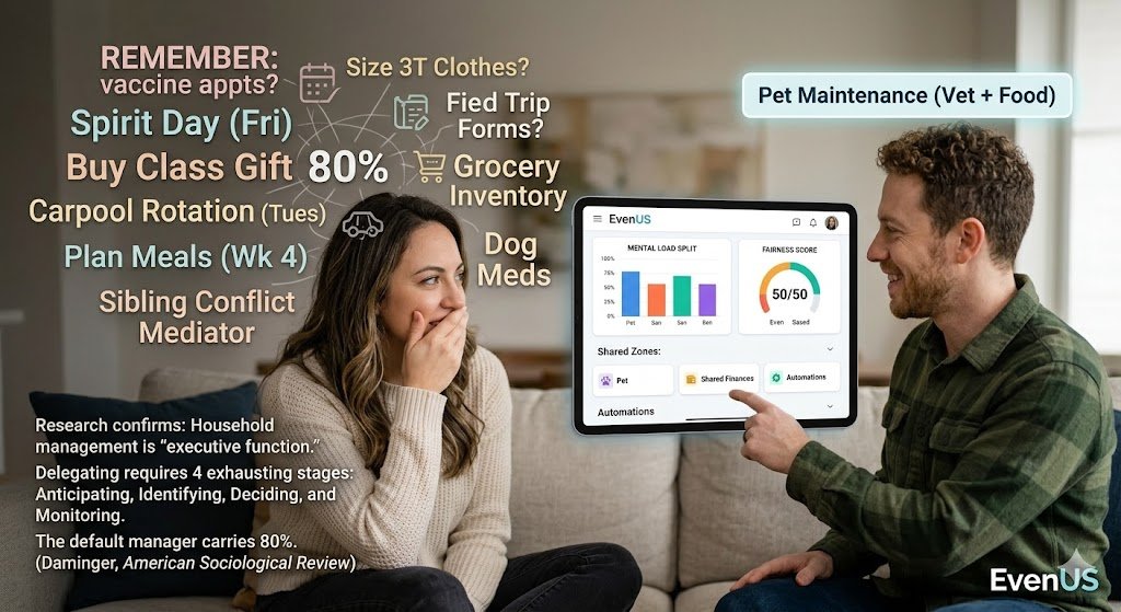 Majority of the Mental Load