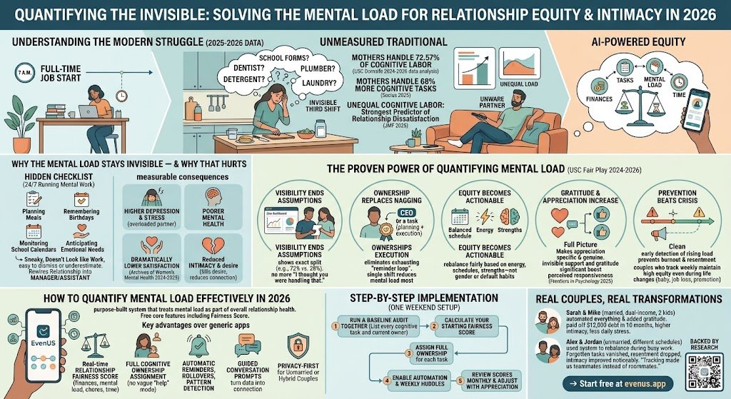 Quantifying the Invisible: Why Tracking Mental Load Strengthens Bonds.