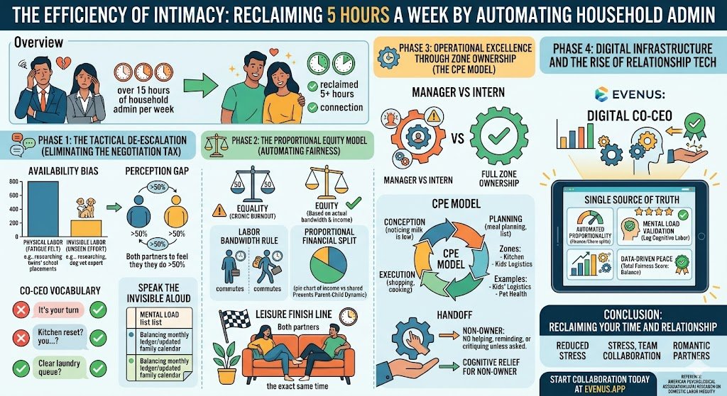 The Efficiency of Intimacy: Reclaiming 5 Hours a Week by Automating Household Admin
