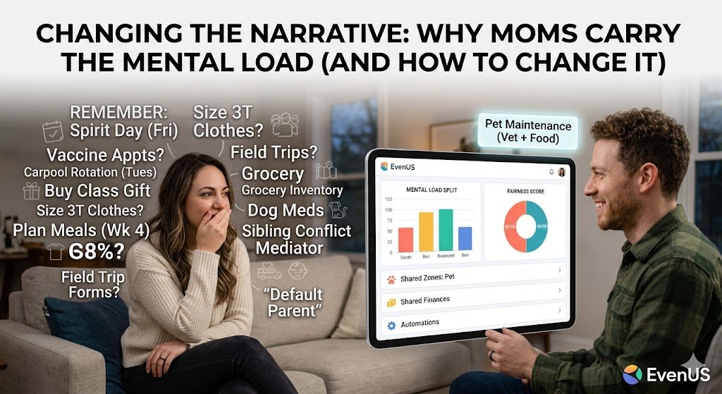 Why Moms Carry Most of the Mental Load